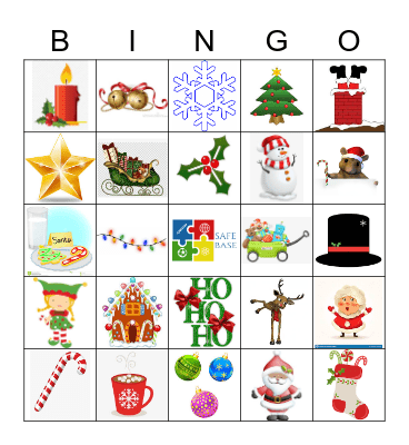 Holiday Bingo Card