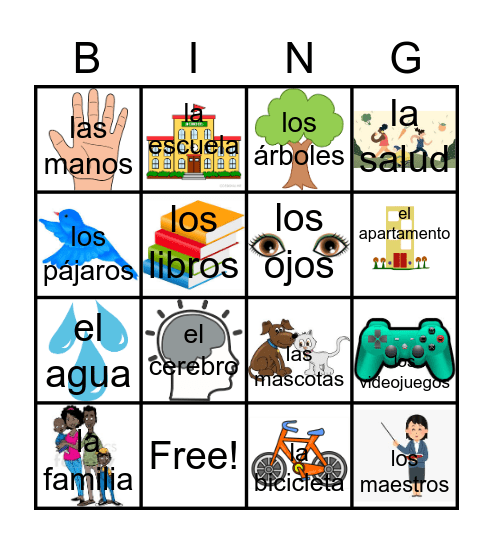 Doy gracias Bingo Card