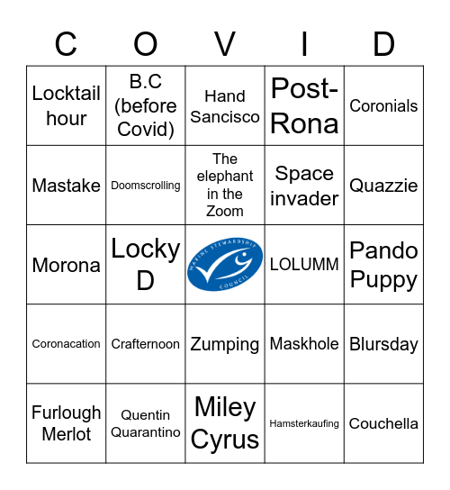 MSC Lockdown the Sequel! Bingo Card
