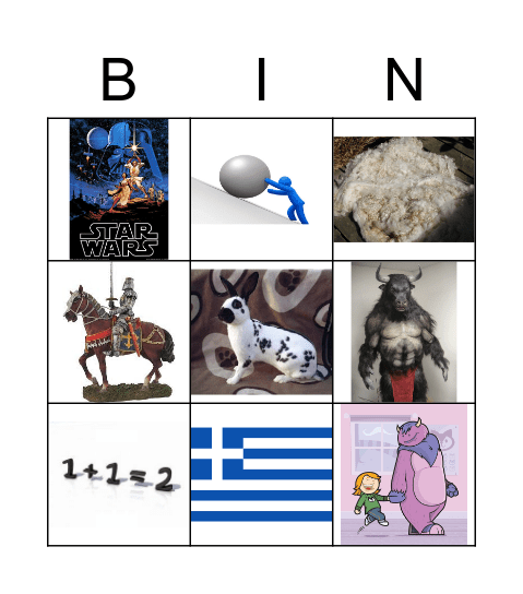 BEASTLY TALES#2 Bingo Card