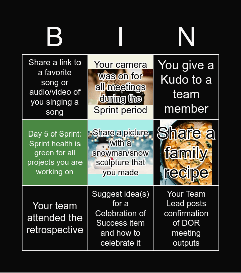 IT Bingo Card