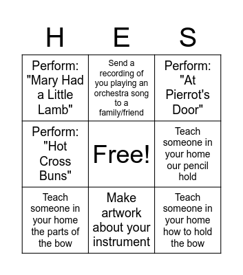 Thanksgiving Break Bingo! Bingo Card