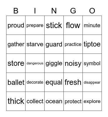 [IA] Reading Bubble 2 Bingo Card