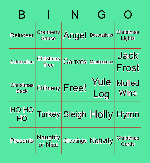 Clwb Cymru/Wales Club Bingo Card
