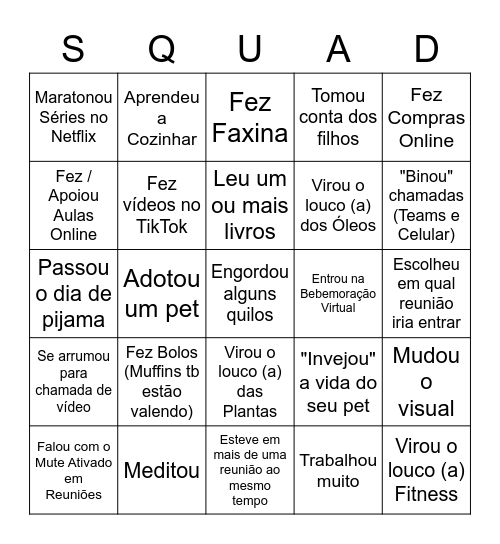 Bingo de respostas: jogo de entrevistas - Português básico estrangeiros