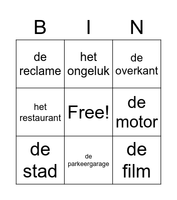 bingo MNN 3.2, les 3 Bingo Card