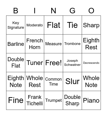 Jonathan Winn P5 Shmuel is the Best Bingo Card