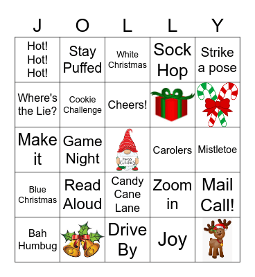 Jolly Fun! Bingo Card