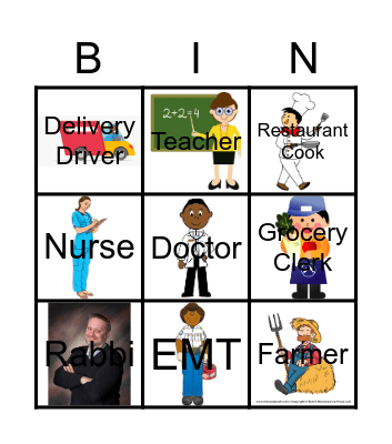 Speak Up Bingo Card