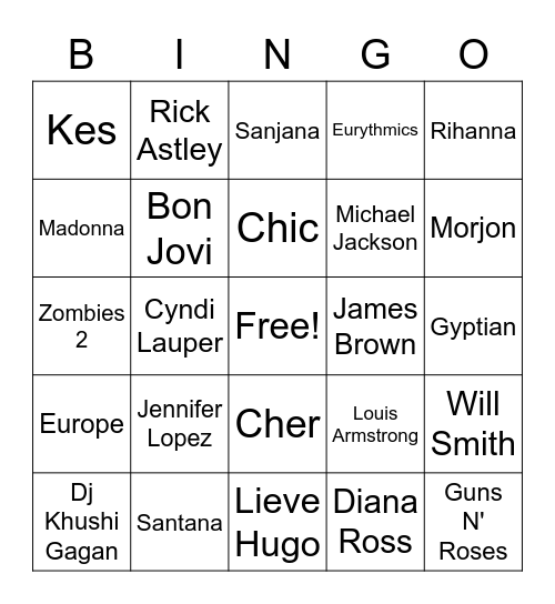 Bingo black friday 2020 Bingo Card