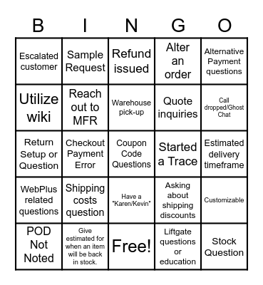 CS- Cyber Monday Bingo Card