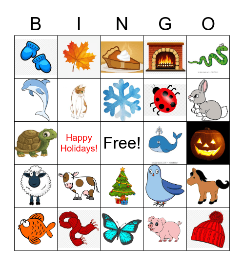 BFAIR Zoom Party Bingo! Bingo Card