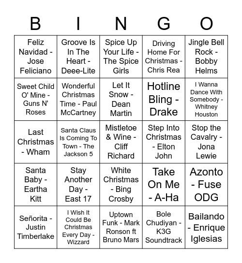 PCoE Party Bingo! Bingo Card