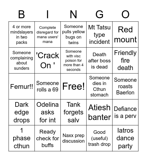 [5. CMSDrinking ] Bingo Card