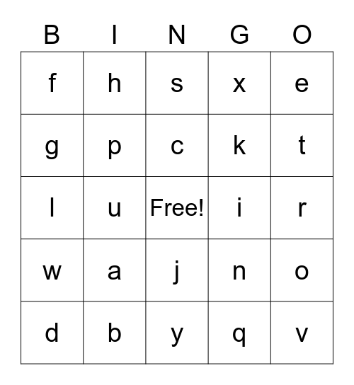 Kapamilya xmas bingo Card