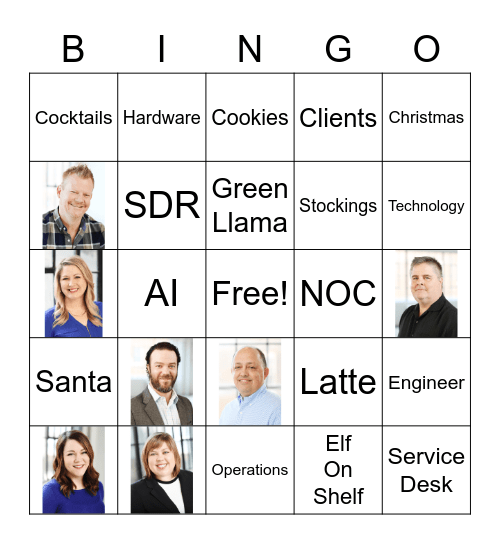 Datotel Holiday Bingo Card