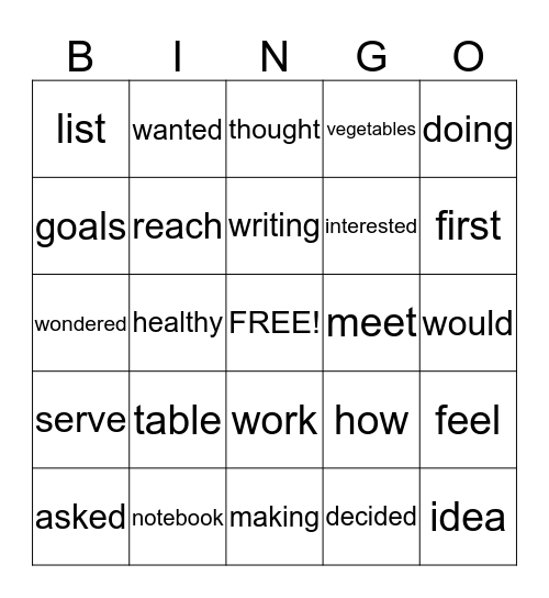 2nd Grade Greatness Bingo Card