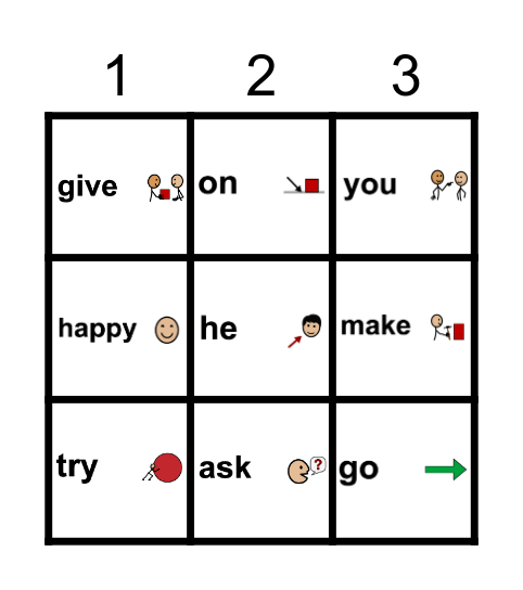 Sight Words List 1 & 2 Bingo Card