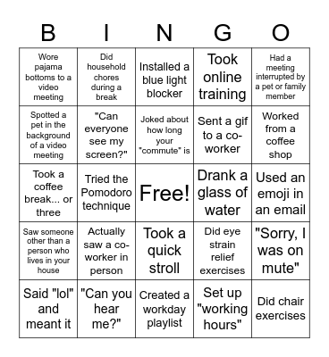 Data Quality Team Random Bingo Card