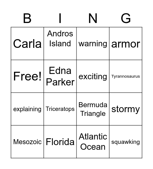 Smith - Monday 12/7 (blue) Bingo Card