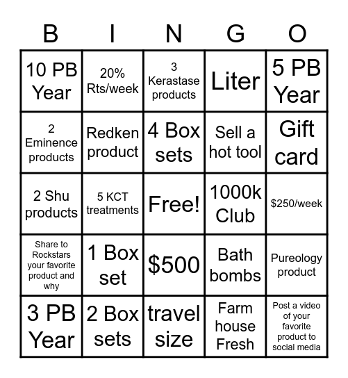 Serenity Christmas Bingo Card