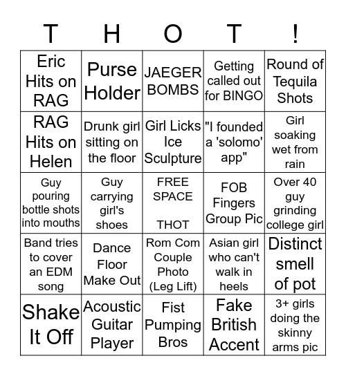 HOLIDAZZLE BINGO Card