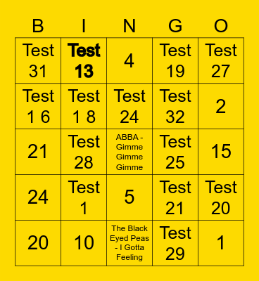 PWC BU FS 'Winter Holidays' Bingo! Bingo Card