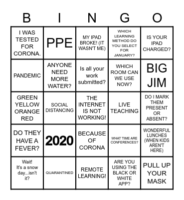 CAN YOU BELIEVE THIS STUFF?! Bingo Card