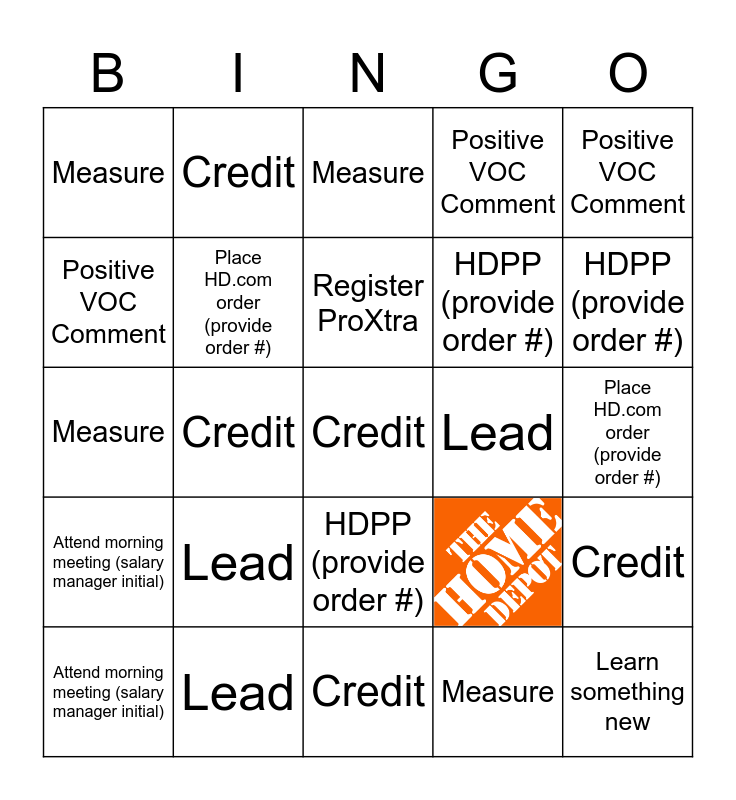 #2023 December BINGO Card
