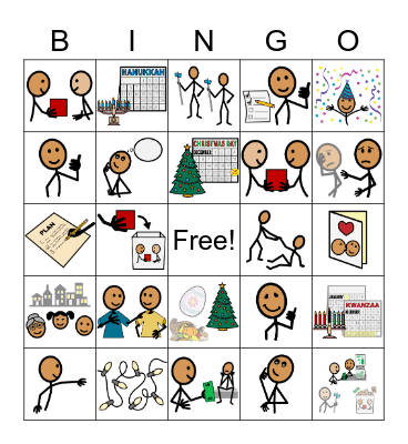 December Bingo 2020 Bingo Card