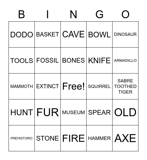 4a Bingo Card