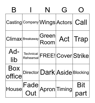WebPlay Bingo Card