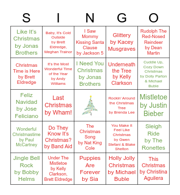 Born to Account Awards 2020 Bingo Card