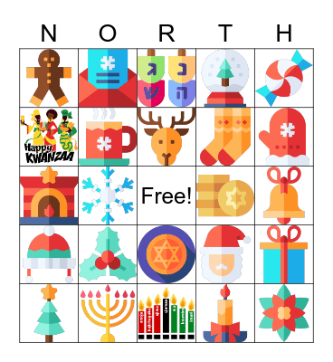 North Region BINGO Card