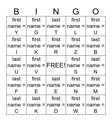 Baby Shower Book Bingo Card