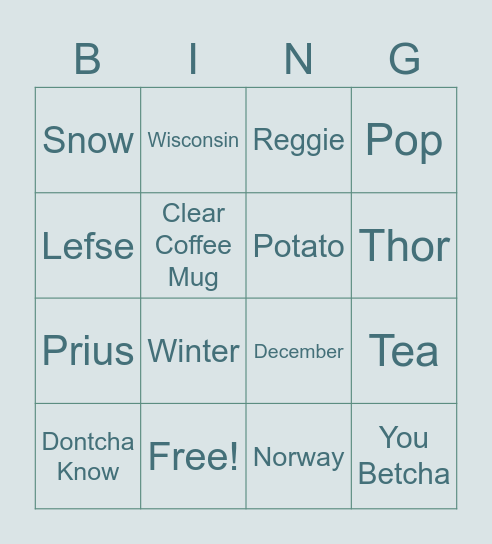 Happy Birthday, Kris! Bingo Card
