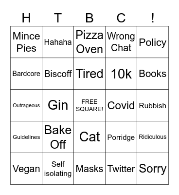 HTBC Bingo Card