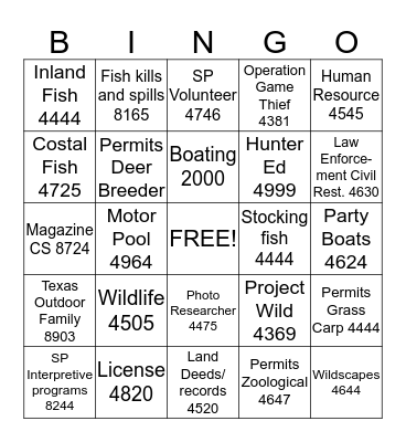 Operator Call Connect  Bingo Card