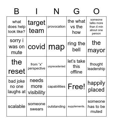 Ppl Day Bingo Card