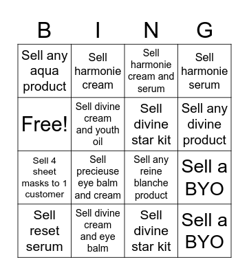 DECEMBER BINGO CONTEST! Bingo Card