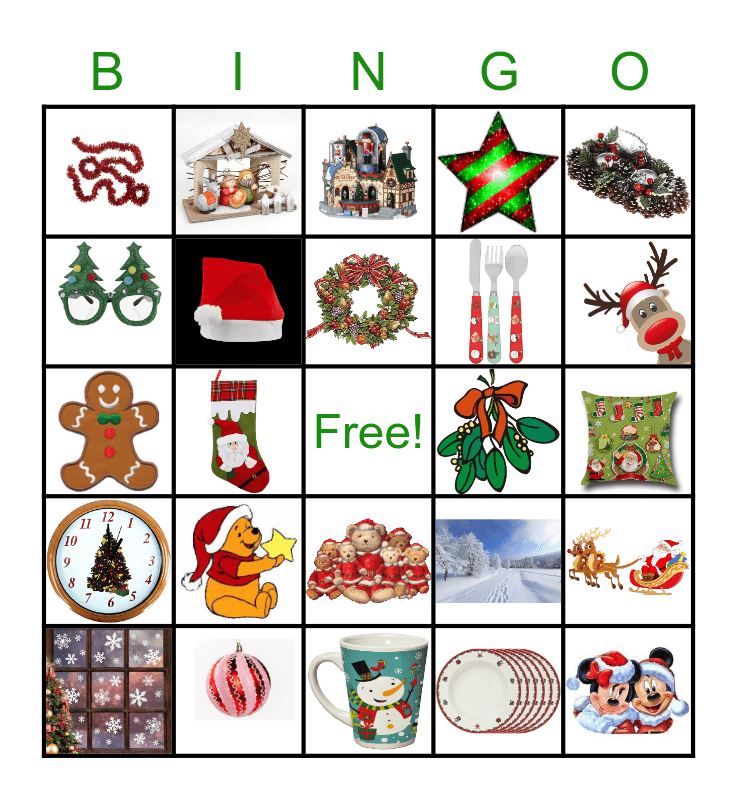 KERST BINGO Card