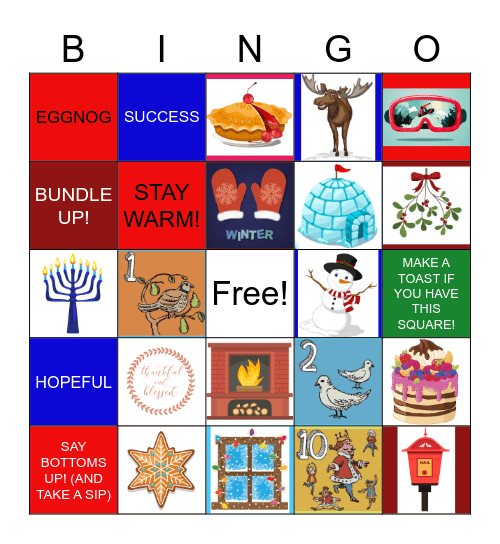IFMA HOLIDAY BINGO 2020 Bingo Card