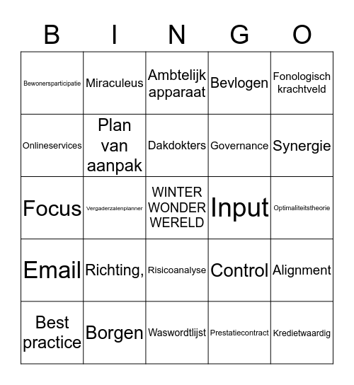 LULKOEK Bingo Card