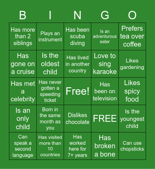 MaxPeople Holiday Bingo! Bingo Card
