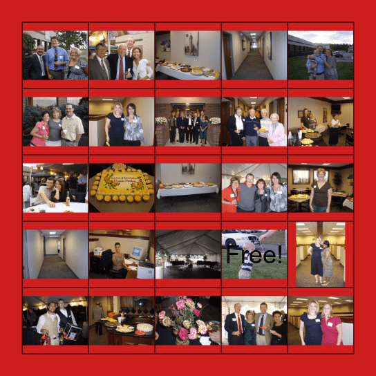 CHRISTMAS FAMILY BINGO Card