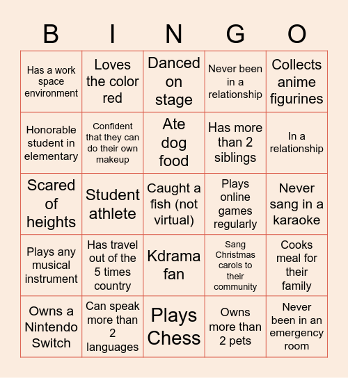 Parteh-di-es Bingo Card