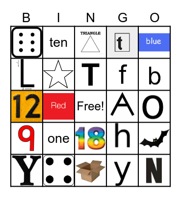 REVIEW BINGO Card