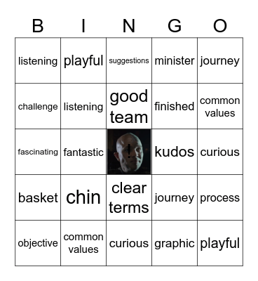 A Viking Retrospective Bingo Card