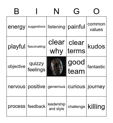 A Viking Retrospective Bingo Card