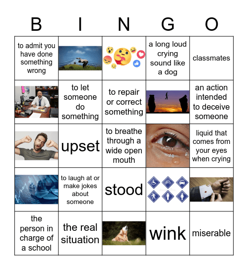 Julie's Big Mistake Part 2 Bingo Card